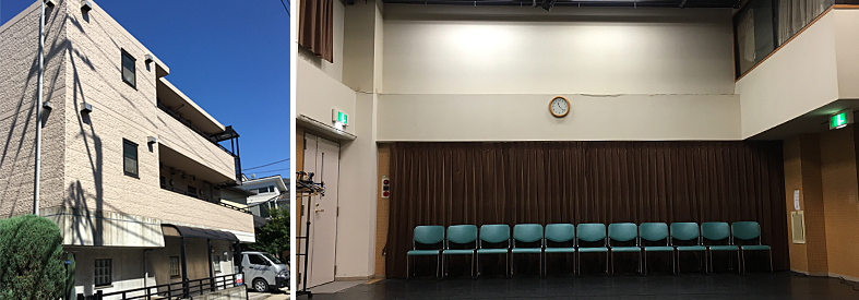 レインボーコート参宮橋スタジオ 外観・内部